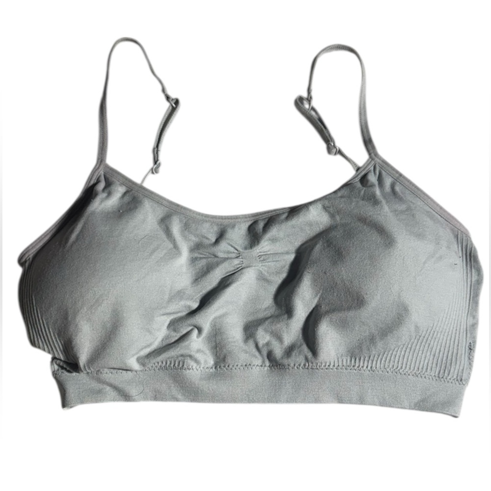 SEDUCTIONS Women’s M/L Neutral Padded Y2K Wireless Sports Bra